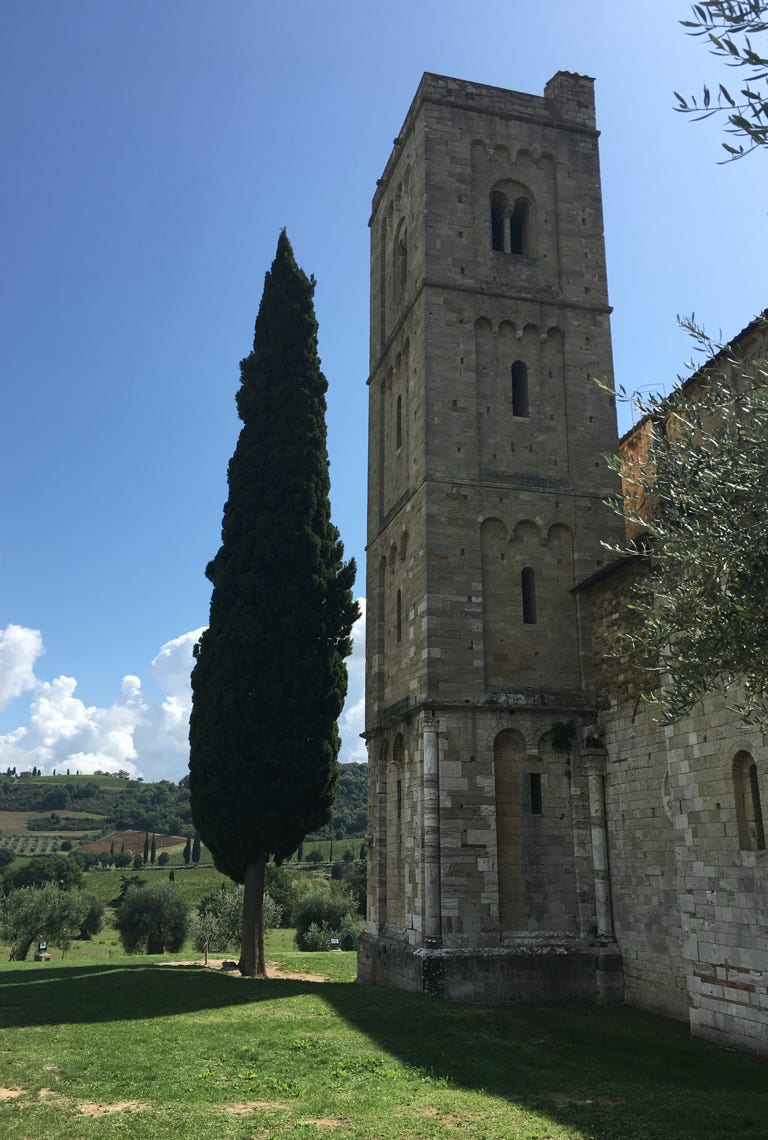 Sant'Antimo abbey, Val d'Orcia, Tuscany
